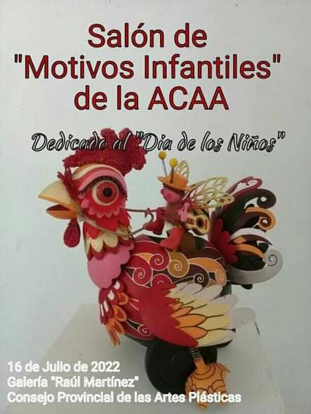 Cartel del Salón de Motivos Infantiles de la ACAA