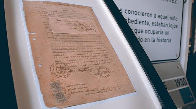 Certificado de nacimiento del niño Pedro Pablo Martínez Brito