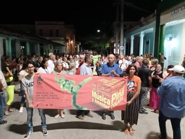 Inicio del Festival Piña Colada en Ciego de Ávila