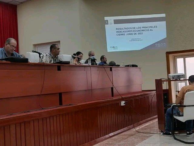 Sesión con las máximas autoridades en Ciego de Ávila